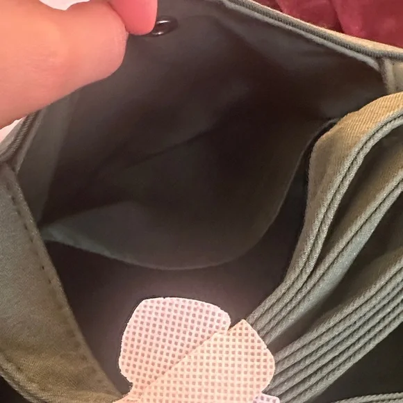 PRADA Beauty Forest Green Tote Bag with Strap & Dust Bag NEW!! - Picture 9 of 16